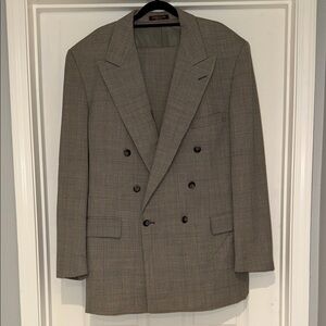 Evan Piccone light-gray, Double-Breasted Suit
